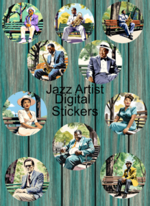 Jazz Greats Stickers
